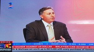 Nordin Abdullah Speaking on Biz Talk Bernama TV